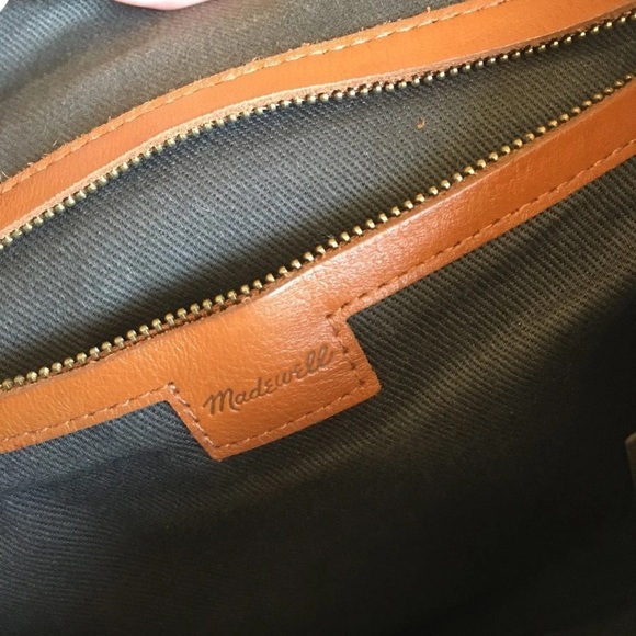 SOLD IN BUNDLE - Madewell Zip Top Transport Tote - Picture 5 of 7